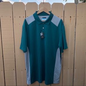 PGA Tour Men’s Polo Shirt Airflux Driflux MSRP $55